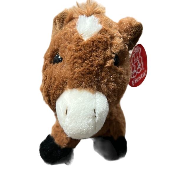 Fiesta Horse Plush Stuffed Animal 7 inch NWT - Picture 1 of 8